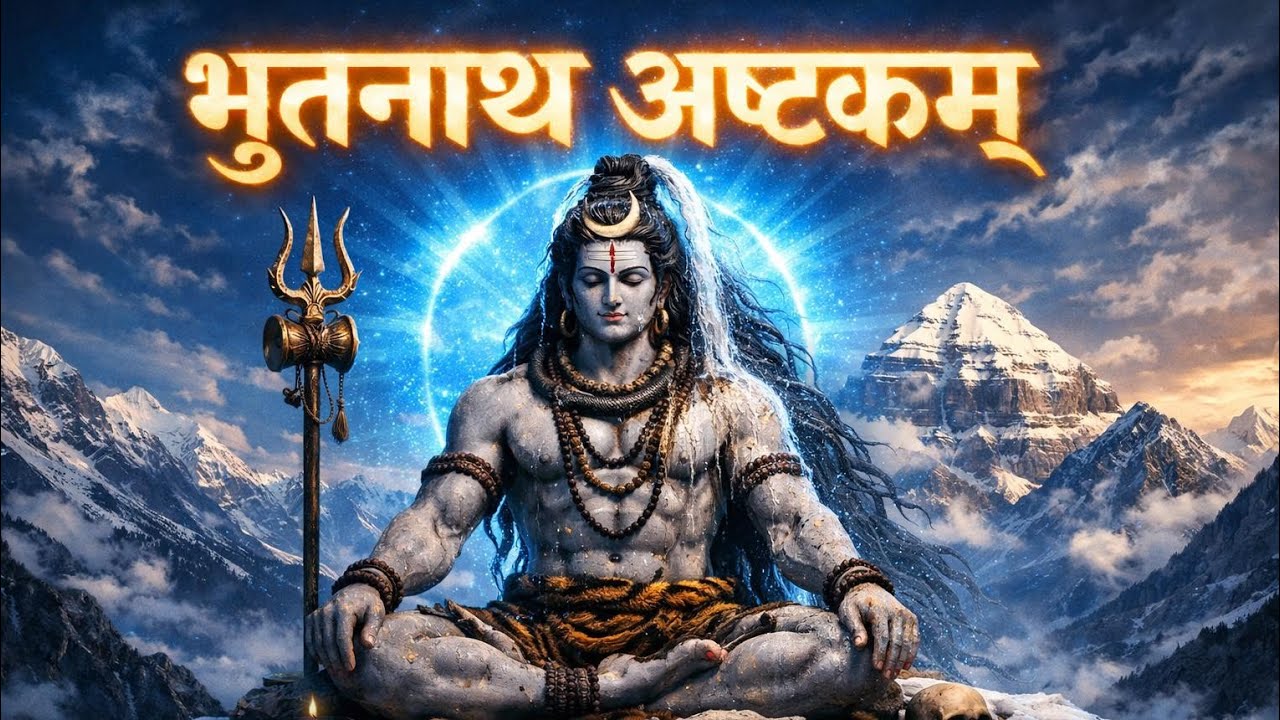 भूतनाथ अष्टकम् | Bhootnath Ashtakam | Powerful Lord Shiva Stotram | Murlidhun AI