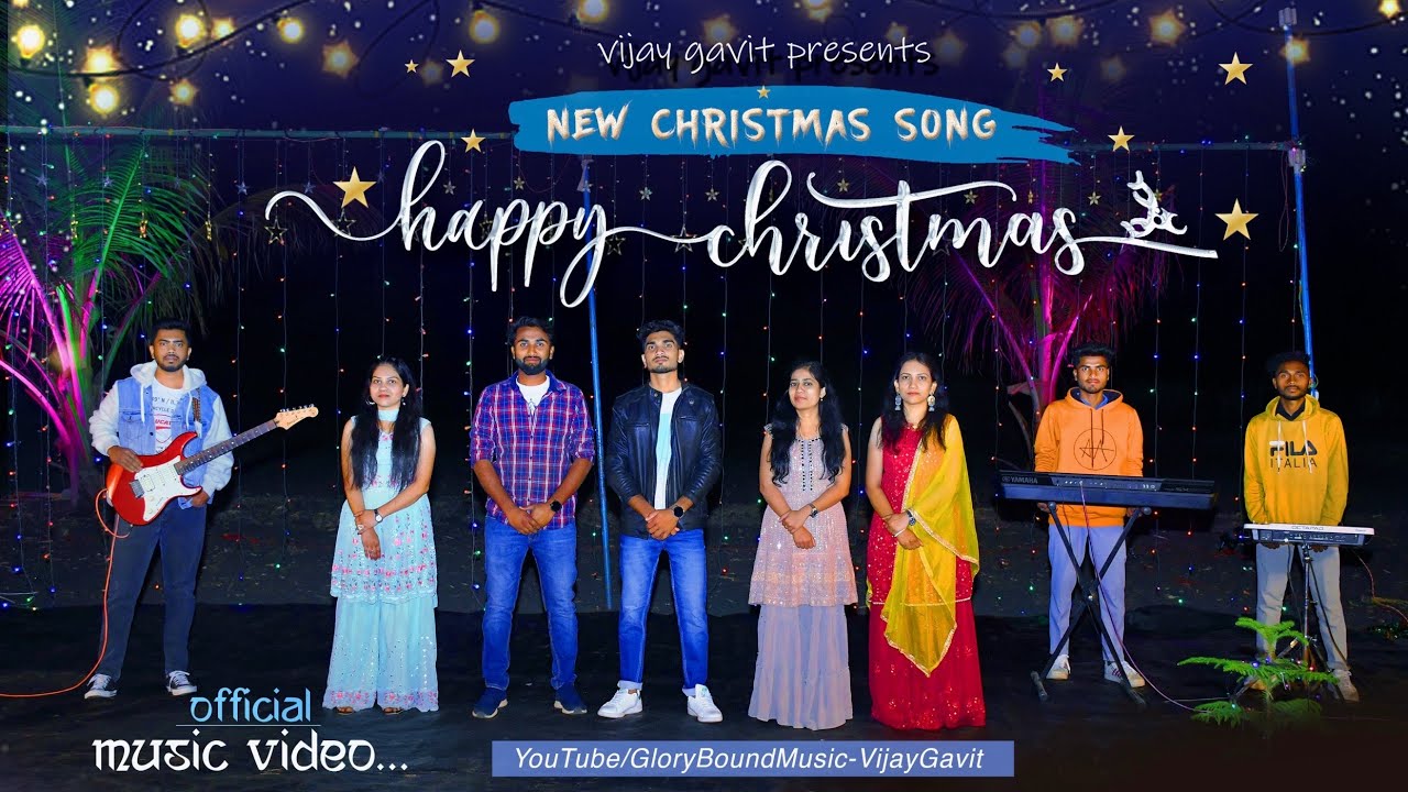 New Christmas Song| Happy Christmas | Vijay Gavit | Glory Bound Music | Hindi Jesus Song