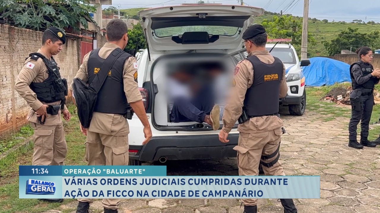 Operação “Baluarte”: Ordens cumpridas em Campanário.