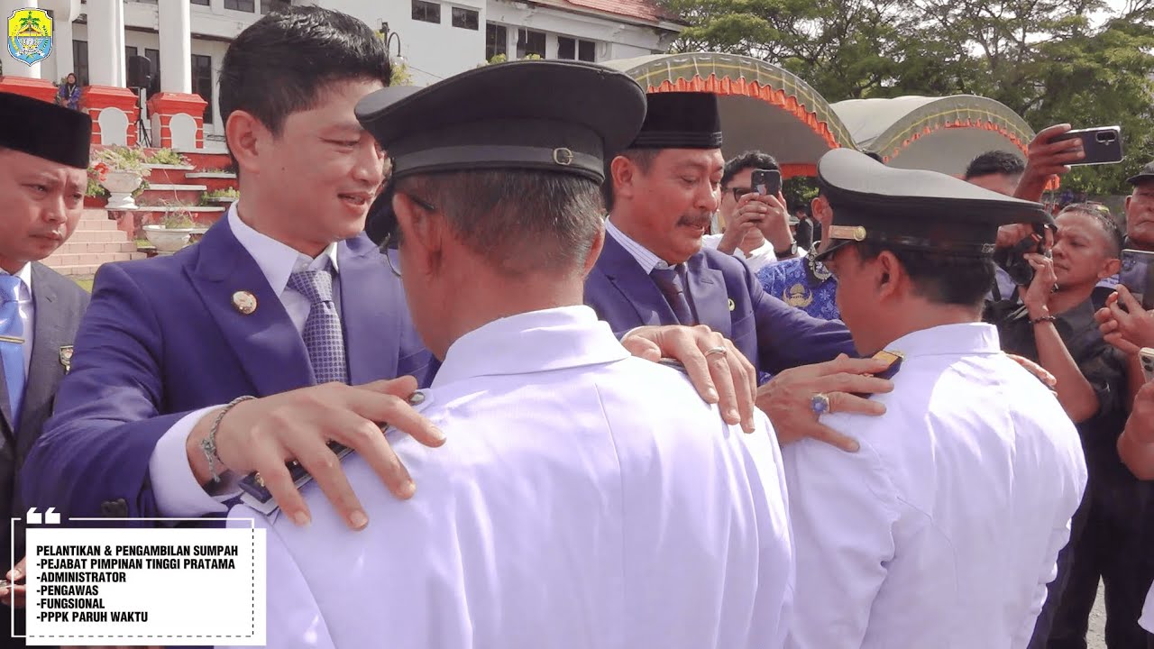 PELANTIKAN PEJABAT STRUKTURAL, FUNGSIONAL DAN PARUH WAKTU KAB. TOLI-TOLI
