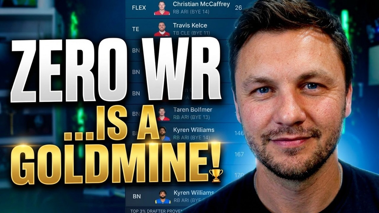 O WR = BEST Underdog and Draftkings BESTBALL Strategy ins 2026