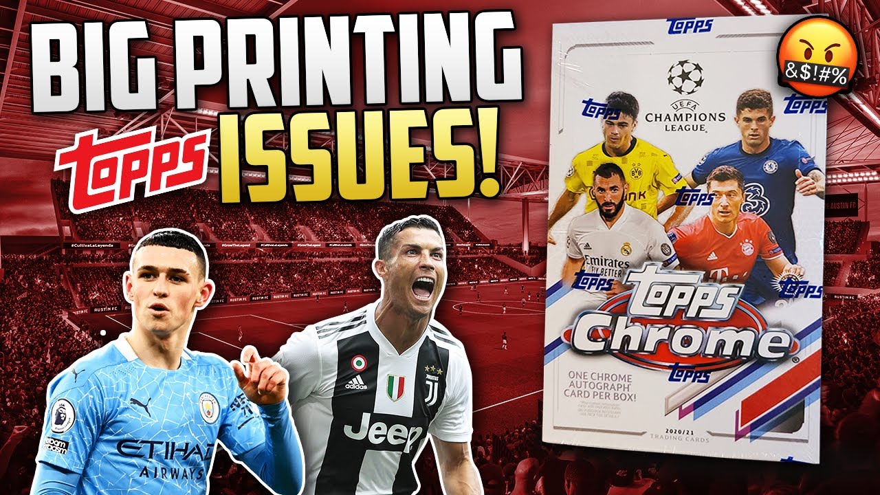 COME ON TOPPS! 😡 20-21 Topps Chrome UCL