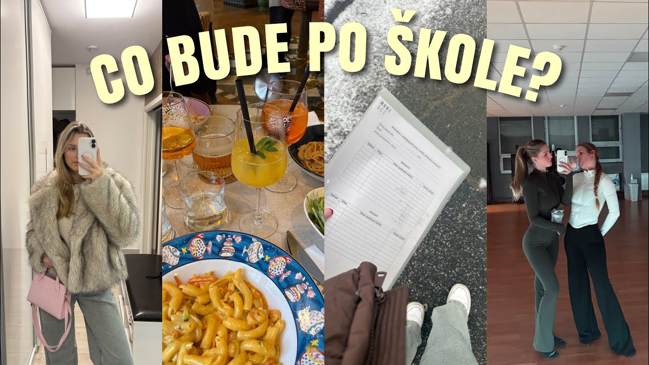 Life update vlog | co bude po škole