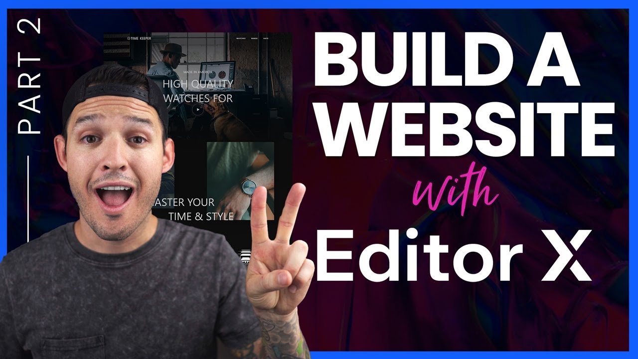 How to Build a Website with Editor X | Part 2 Responsive & Animations