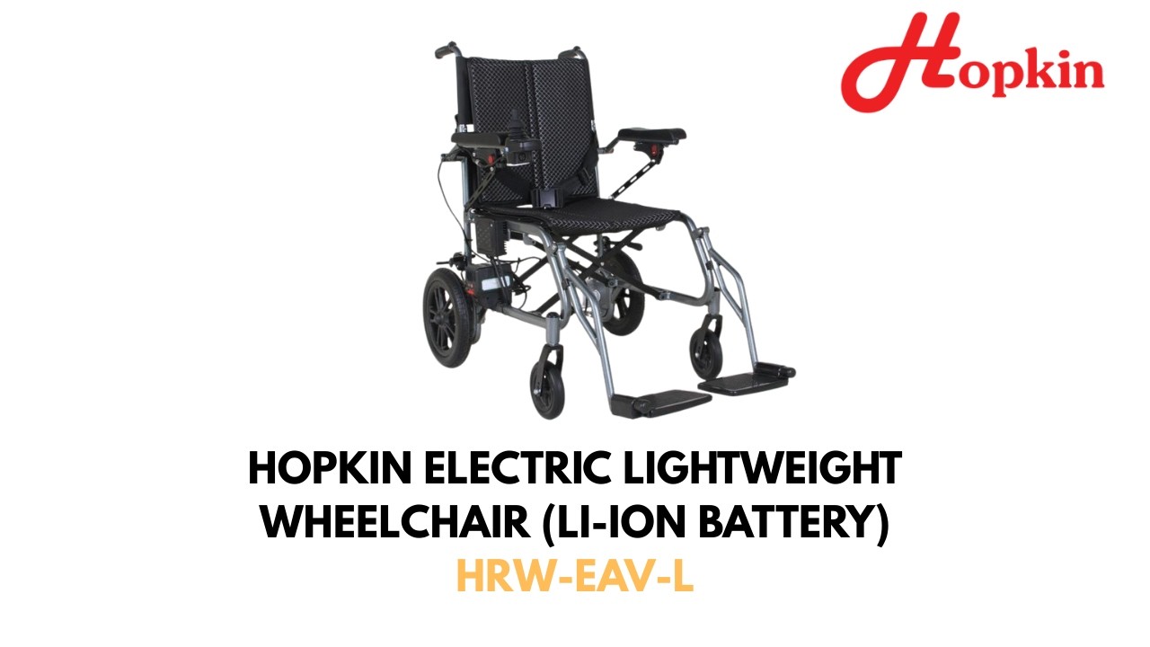 HOPKIN ELECTRIC LIGHTWEIGHT WHEELCHAIR (LI-ION BATTERY)