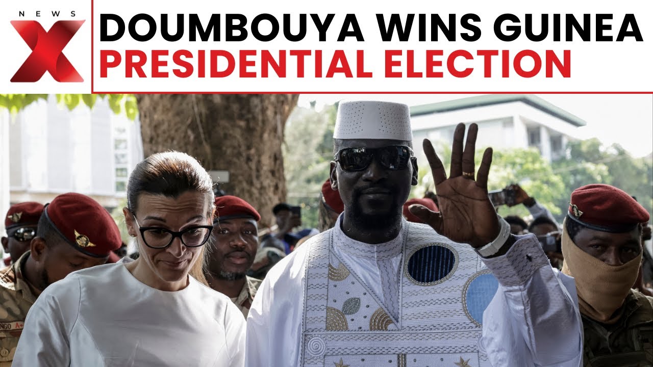 Guinea Coup Leader Doumbouya Wins Presidential Election, Official Results Confirmed