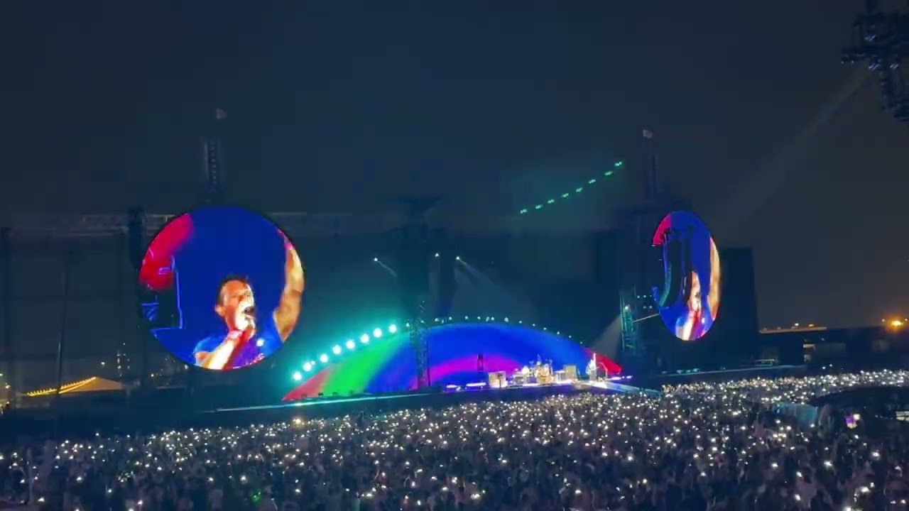 A Sky Full of Stars - Coldplay Music of the Sphere Tour - Toronto Rogers Stadium  4K