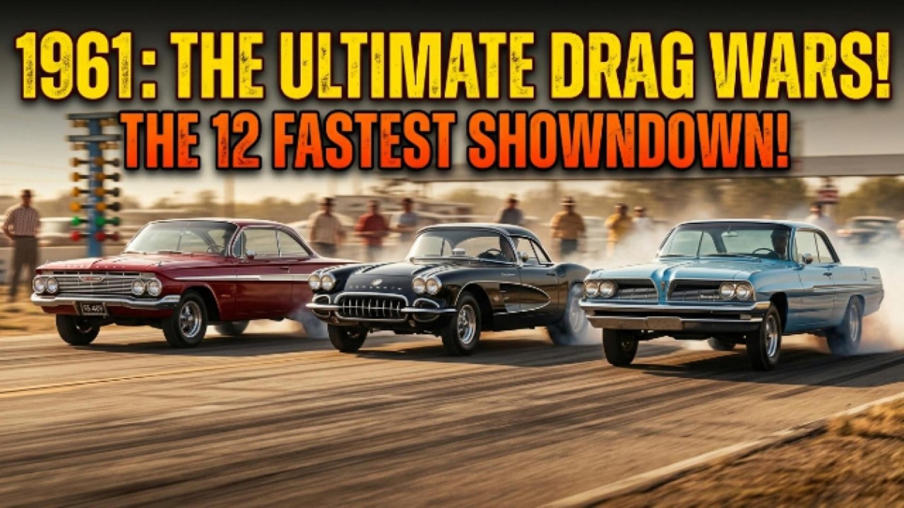 1961 год: год, когда Детройт сошёл с ума! 🏁 Топ-12 самых быстрых заводских автомобилей