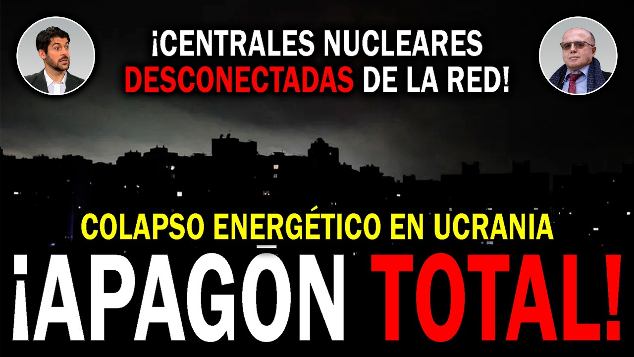 ¡APAGÓN TOTAL! COLAPSO ENERGÉTICO EN UCRANIA | BISTOLETTI Y MORAGÓN | DM CHARLAS 333