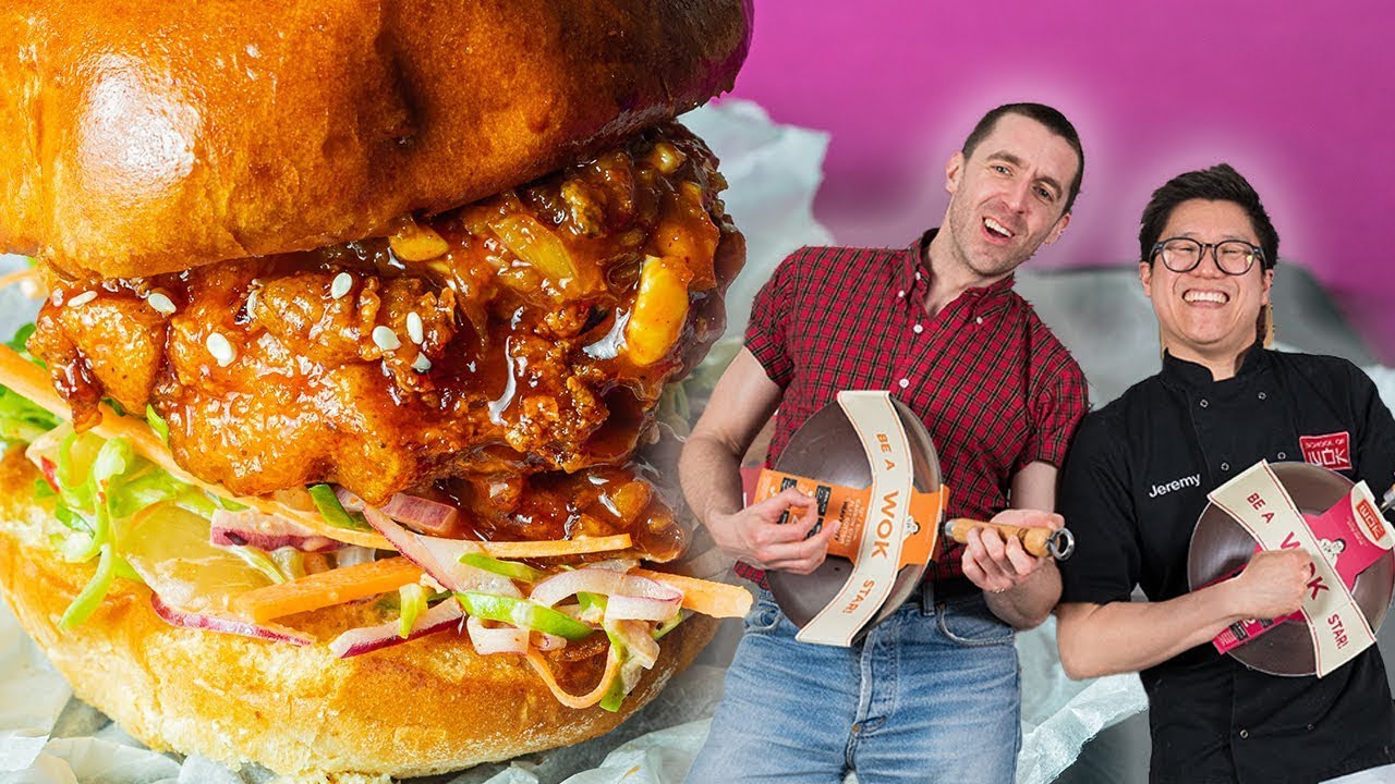 Rocking a Korean Fried Chicken Burger with Miles Kane