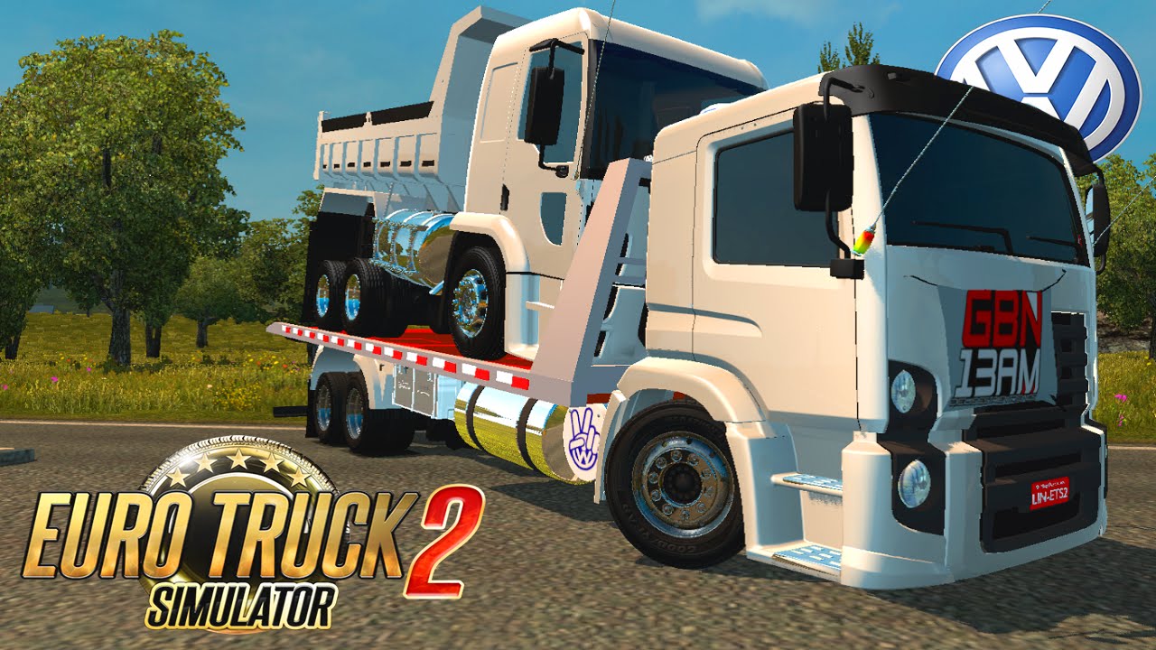 Volkswagen Constellation Transportando Ford Cargo - Euro Truck 2