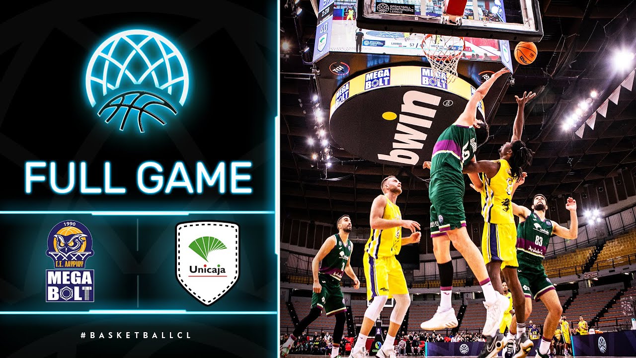 Lavrio Megabolt v Unicaja Malaga - Full Game | Basketball Champions League 2021-22