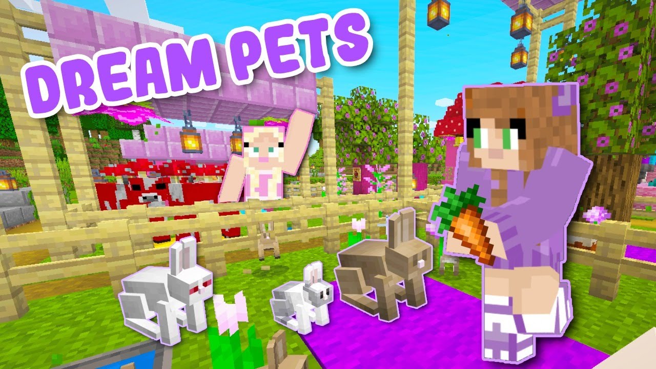 Getting OUR DREAM PETS In Minecraft With iamSanna!