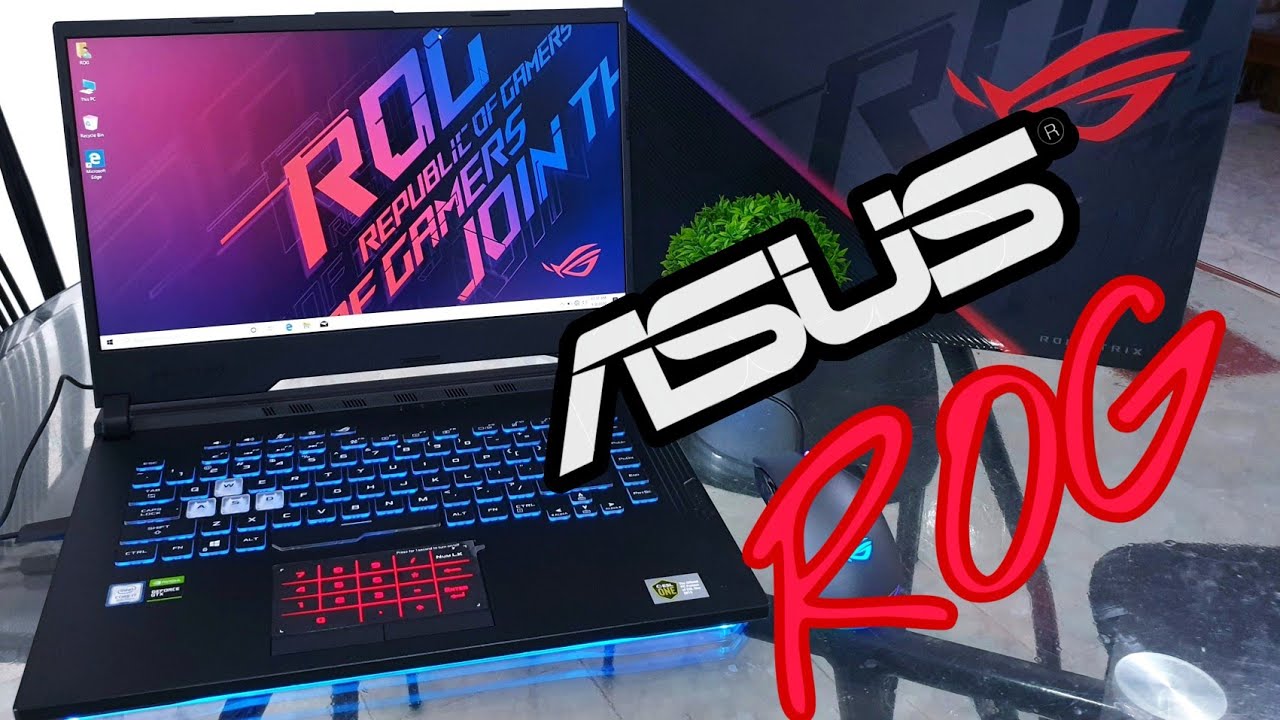 ASUS ROG STRIX SCAR III G531GU 9TH GEN WITH GTX 1660TI   Gaming laptop Quick unboxing