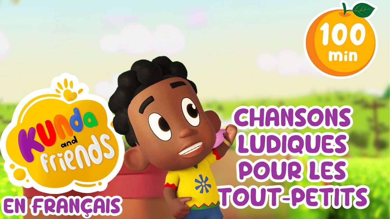Comptines classiques - Kunda et ses amis| Vidéos éducatives pour enfant| Chansons pour la maternelle