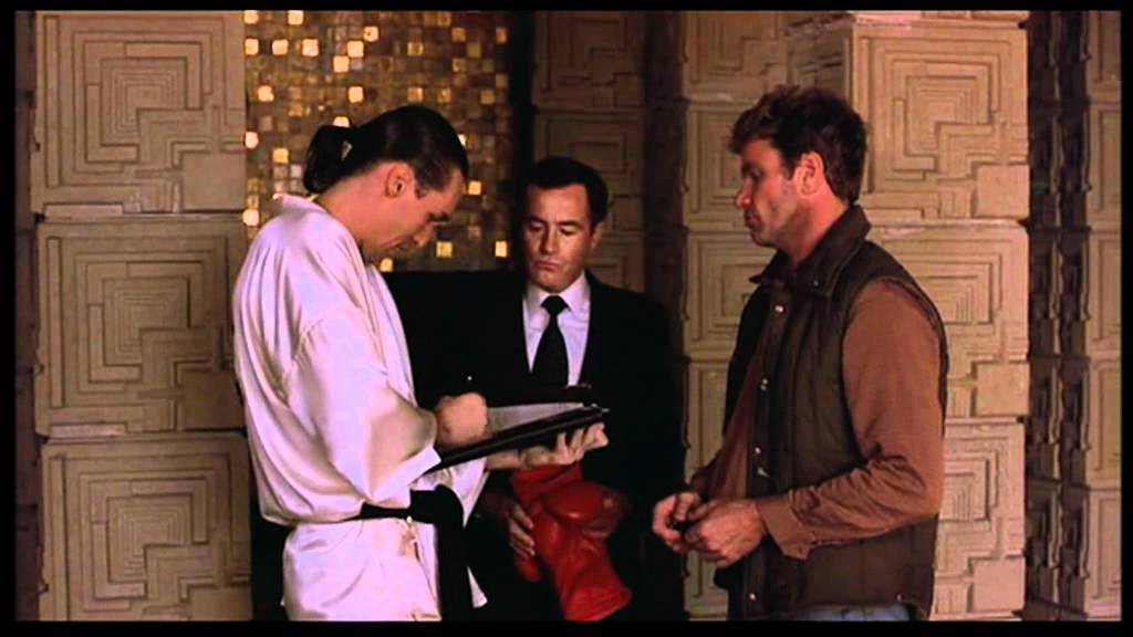 KARATE KID 3 - LA SFIDA FINALE (JOHN CHRIS CHIEDE AIUTO A TERRY SILVER)