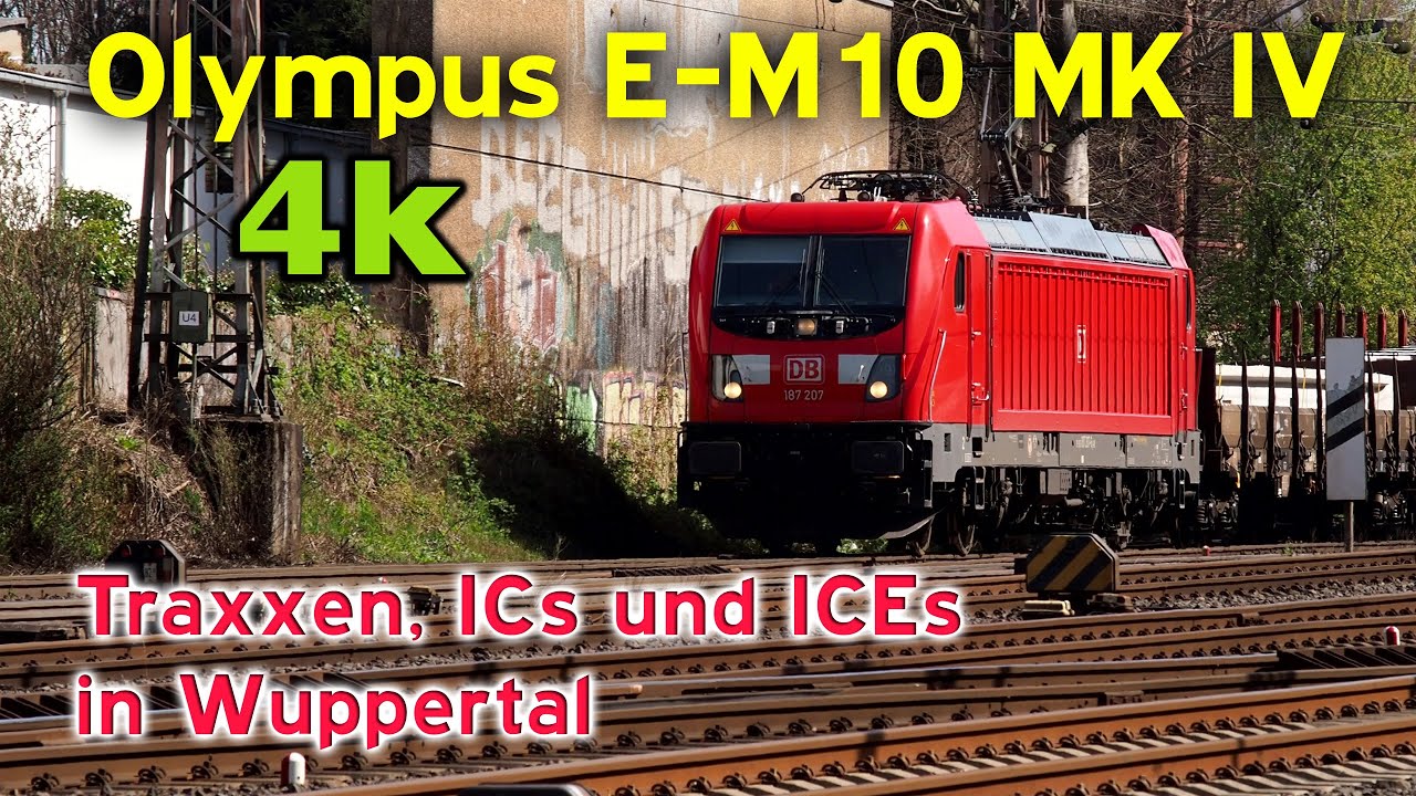 Bombardier Traxx 3 DB 187-207, Bombardier Traxx AC 1/2 DB 187-158-3 solo, ICs und ICEs in Wuppertal