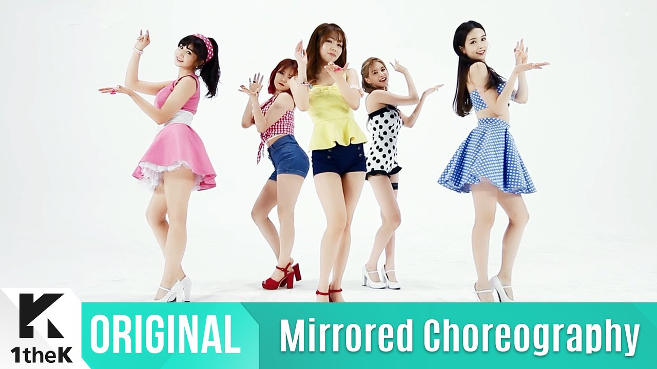 [Mirrored] FIESTAR(피에스타) _ APPLE PIE Choreography(거울모드 안무영상)_1theK Dance Cover Contest