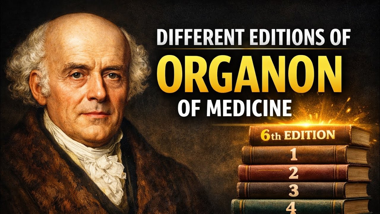 Different editions of organon of medicine | Organon lectures..