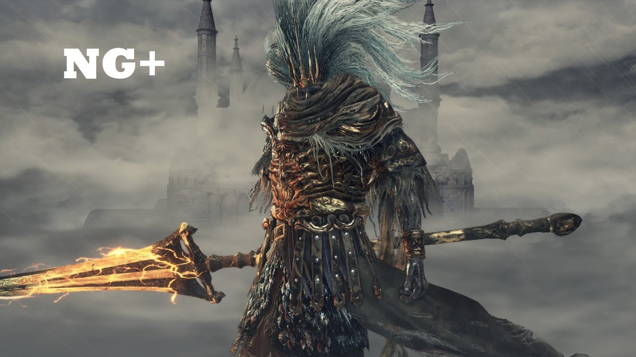 Nameless King/ NG+/ No Damage/ with Lorian's Greatsword