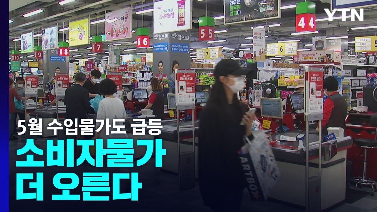5월 수입물가도 급등...소비자물가 더 오른다 / YTN