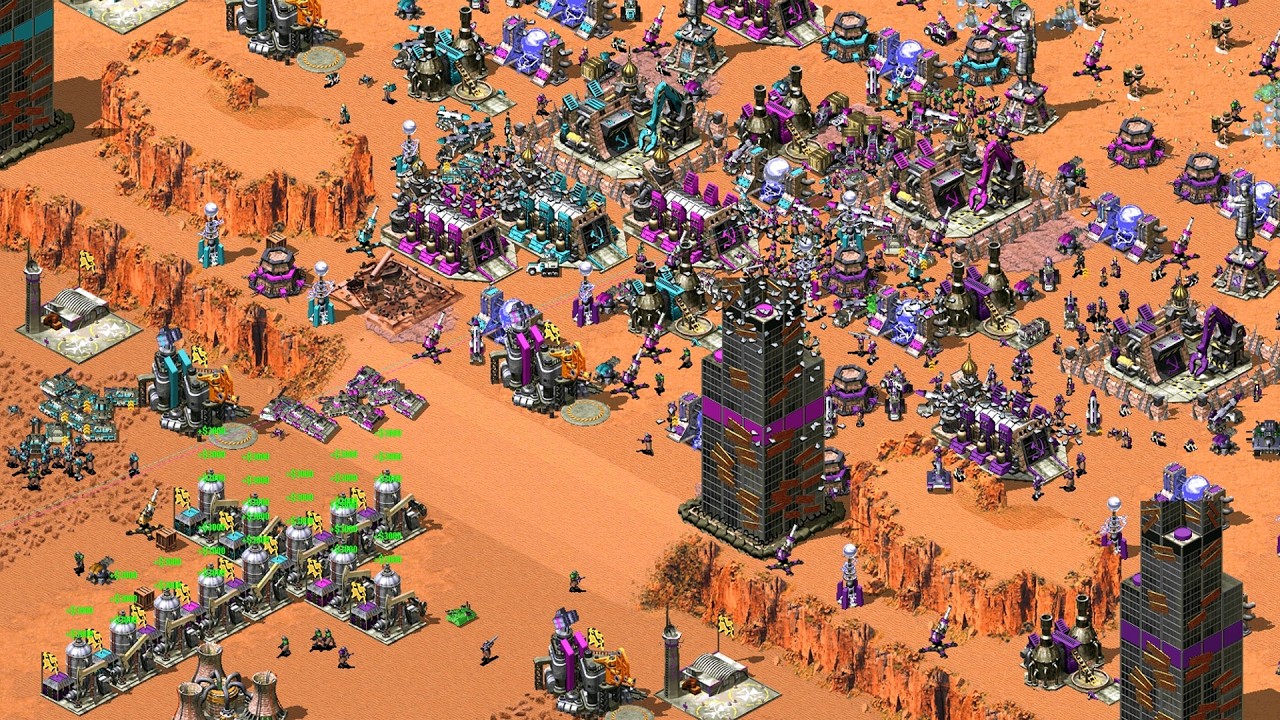 Геймплей Red Alert 2 - Война на Марсе