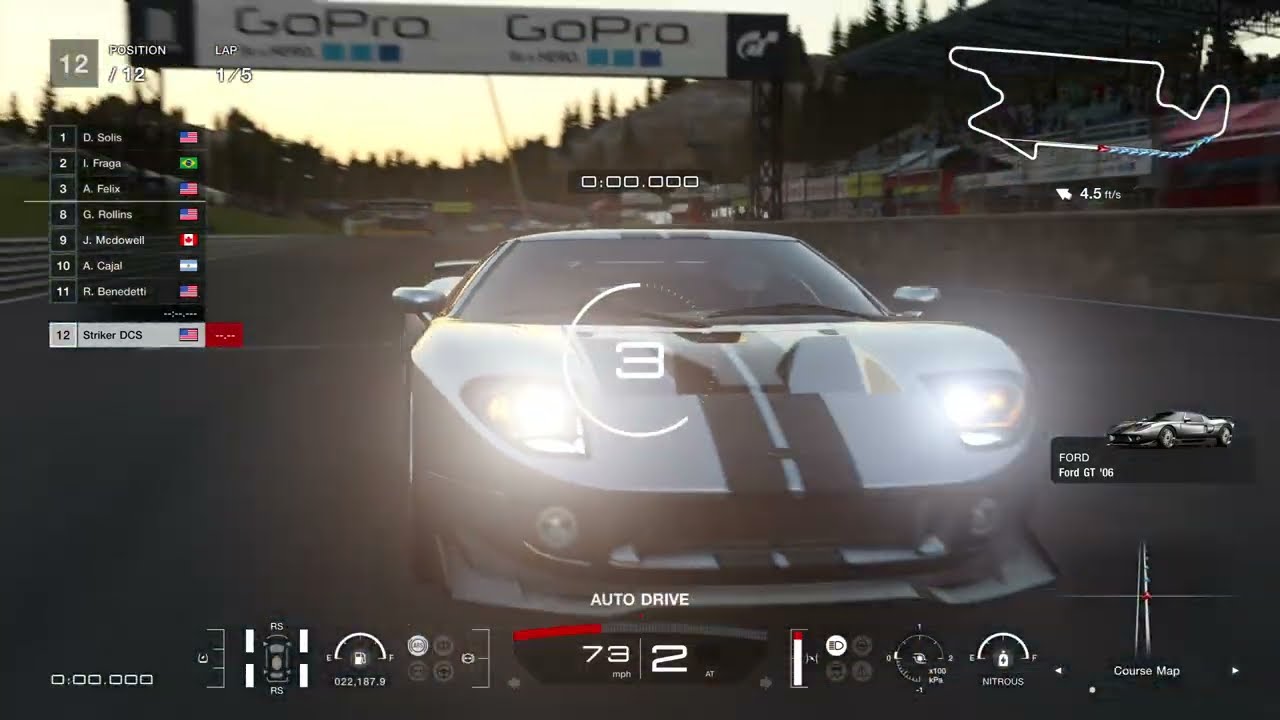 GT7 - American Muscle - Ford GT '06 w Windsor 351 Maverick Engine in the ACC 700 at Trial Mountain