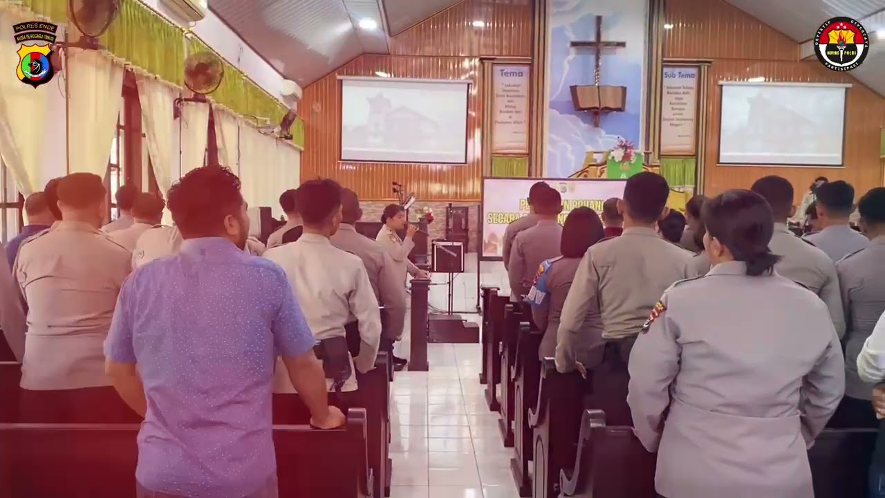 Pembinaan Rohani Secara Oekumene Bagi Personel Polres Ende