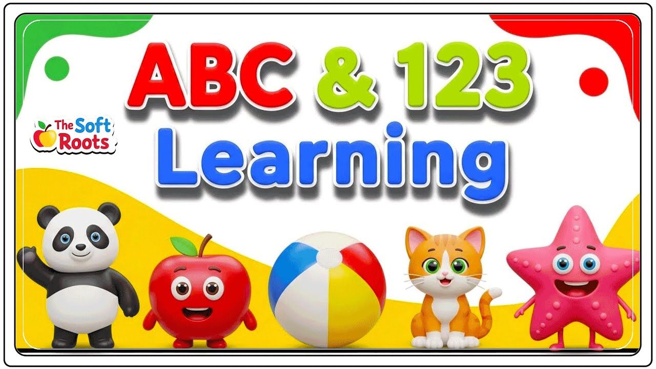 Preschool Learning activities for 3 year olds at home | Learn ABC Phonics Shapes Numbers Colors 🌈