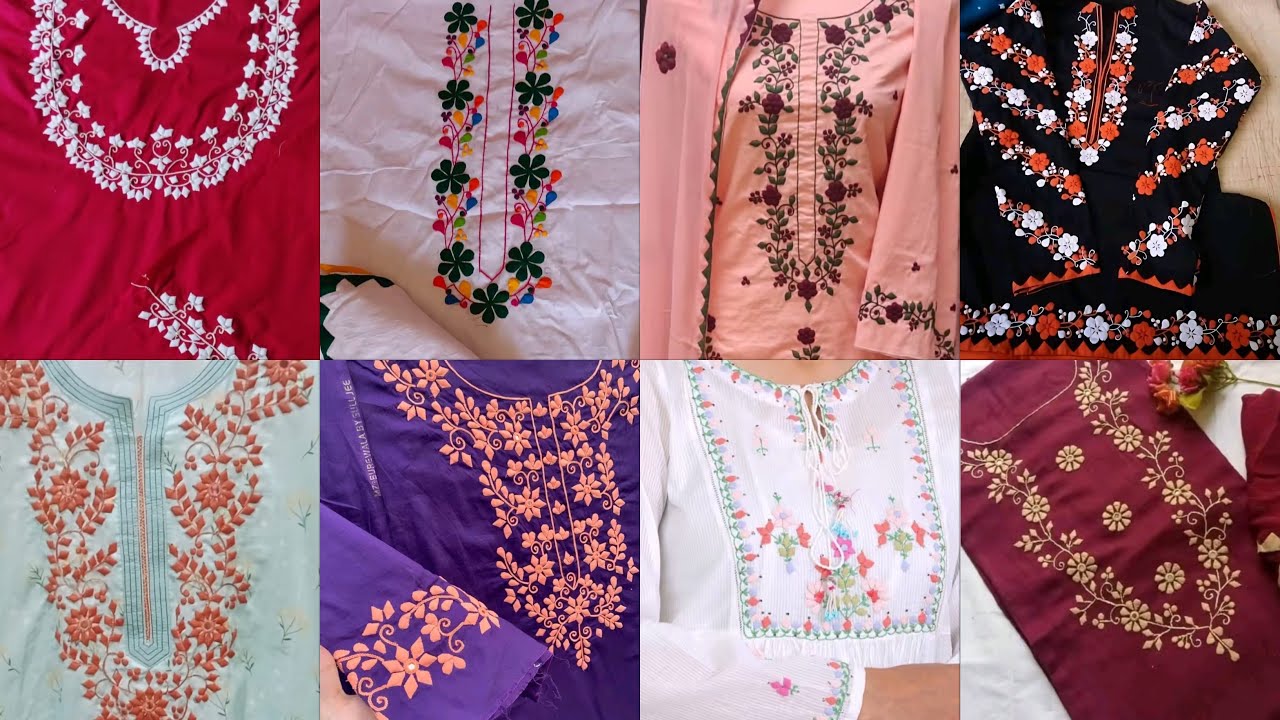 Applique Cut Work Suits 2025 / New Sindhi Aplic designs