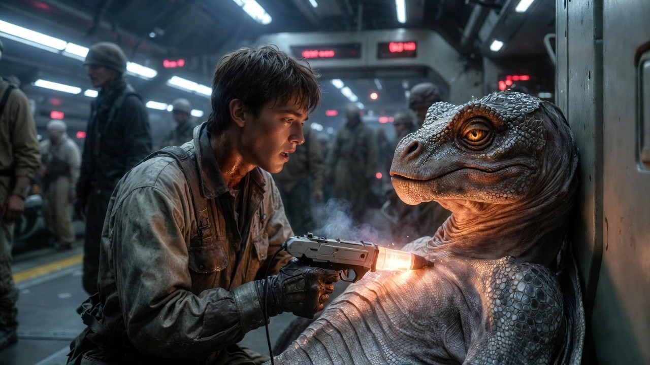 Human Saves Alien Queen: From Lower Decks to Galactic Royal Engineer