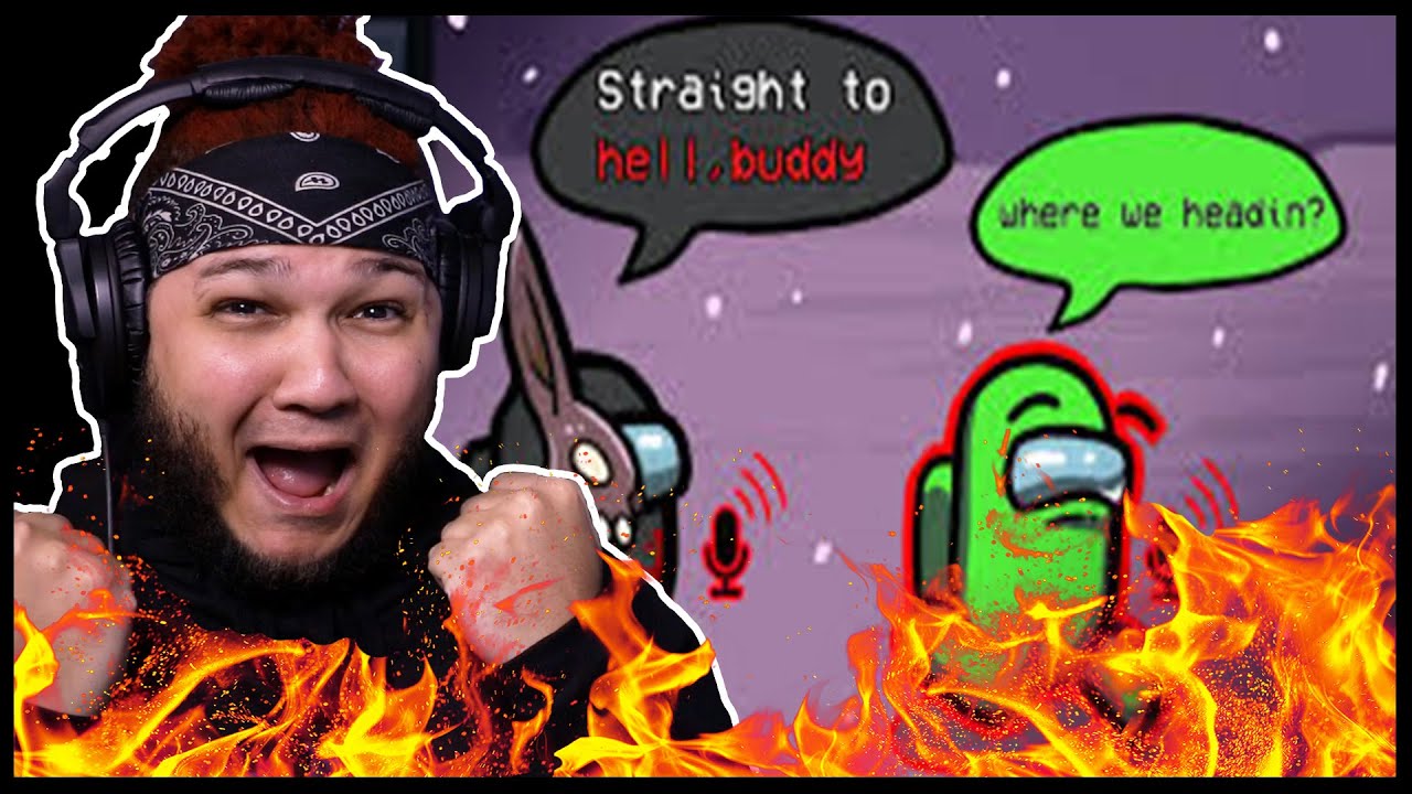 REACTING TO CORPSE Terrorizing My Friends in Proximity Chat Among Us | iamsickflowz