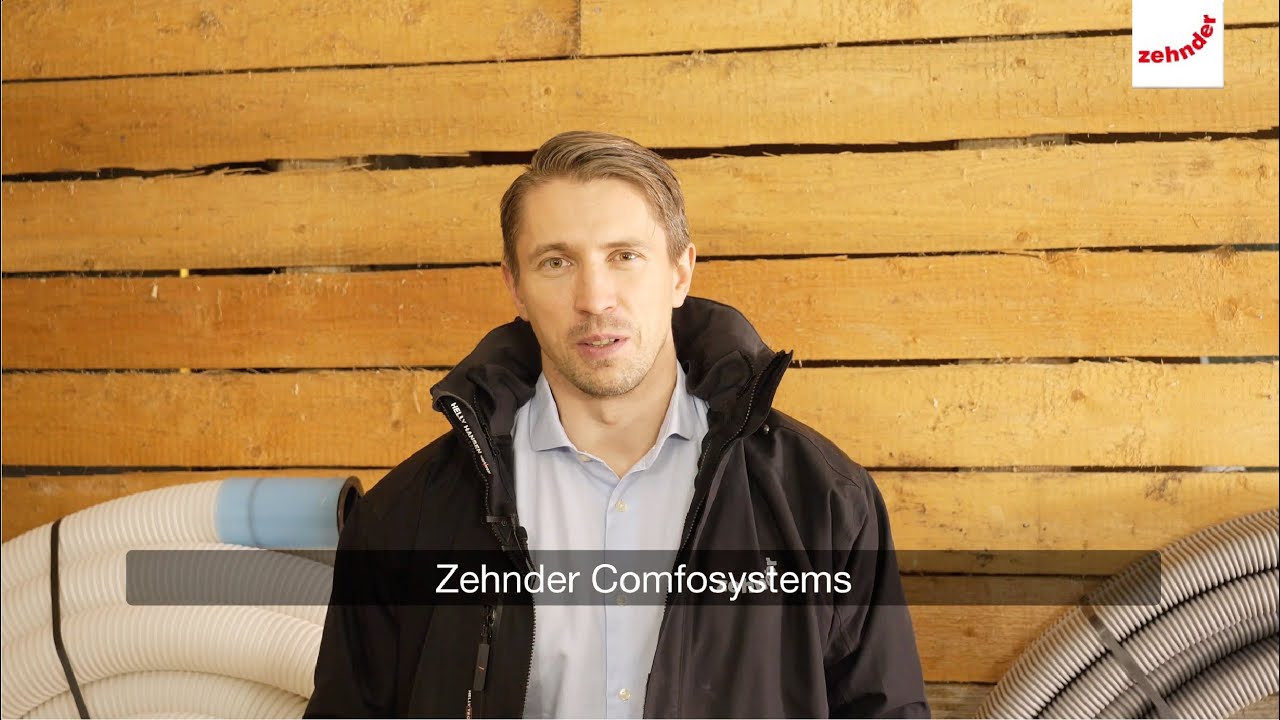 Zehnder Comfosystems lihtsasti paigaldatav kvaliteet-ventilatsioonisüsteem