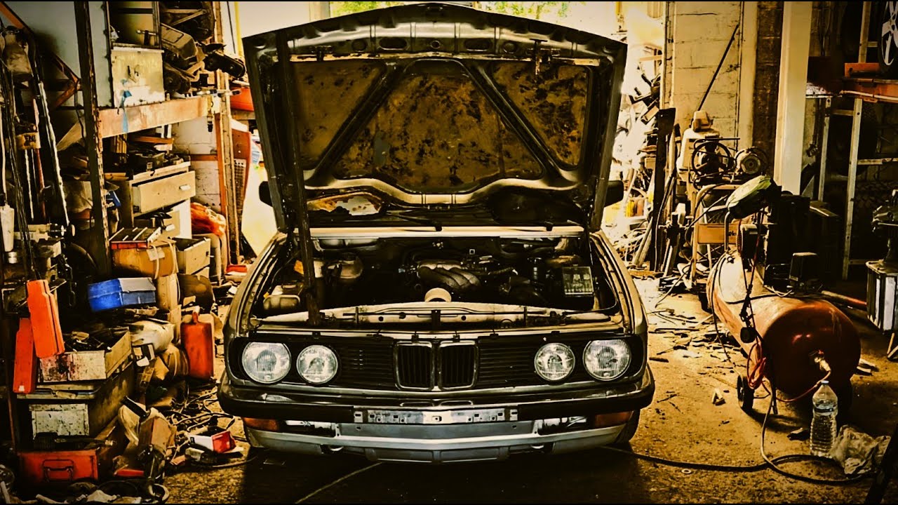 bmw e28 (partie 4) on fait l entretien