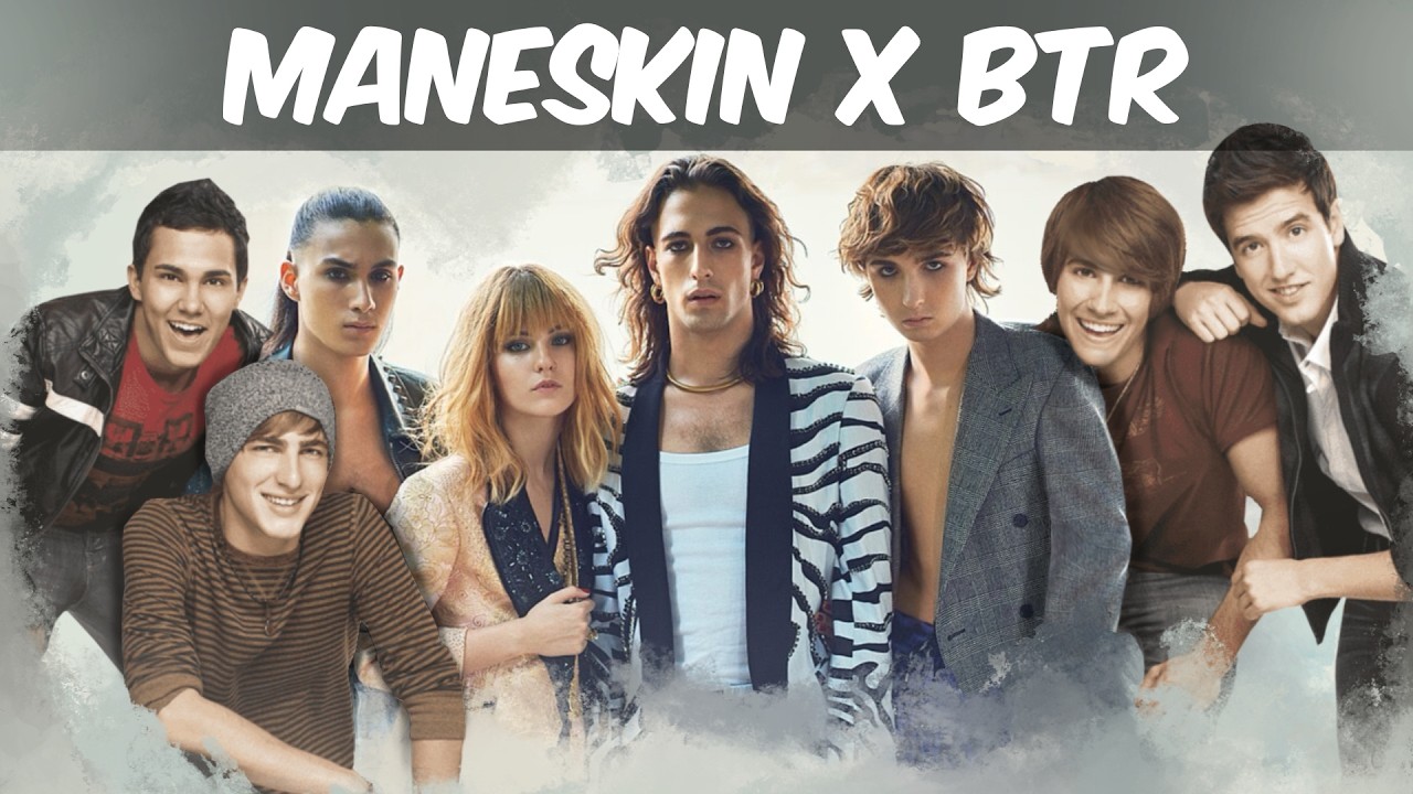 MÅNESKIN x BIG TIME RUSH - SUPERMODEL x CITY IS OURS (Mashup by Gio)