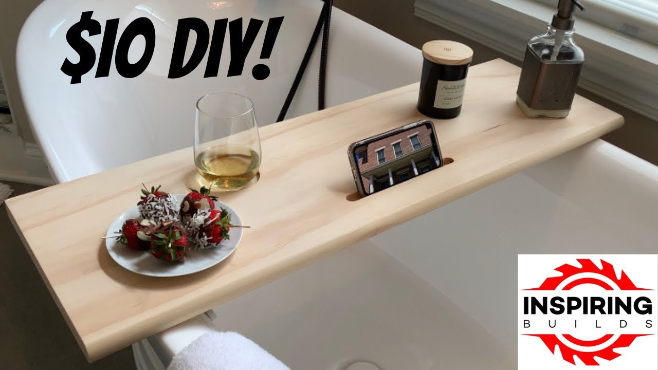 How to Build a Bathtub Tray | Bathtub Tray DIY Build