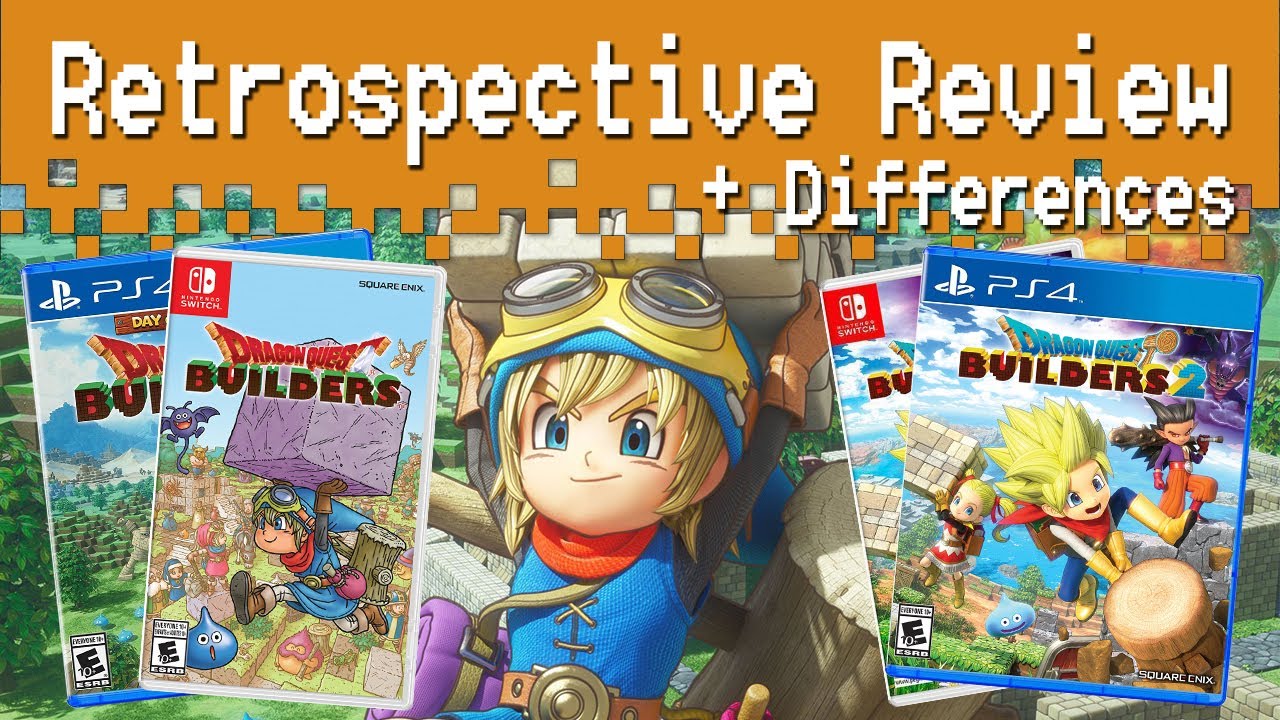 Dragon Quest Builders 1 and 2 Retrospective Review + Differences
