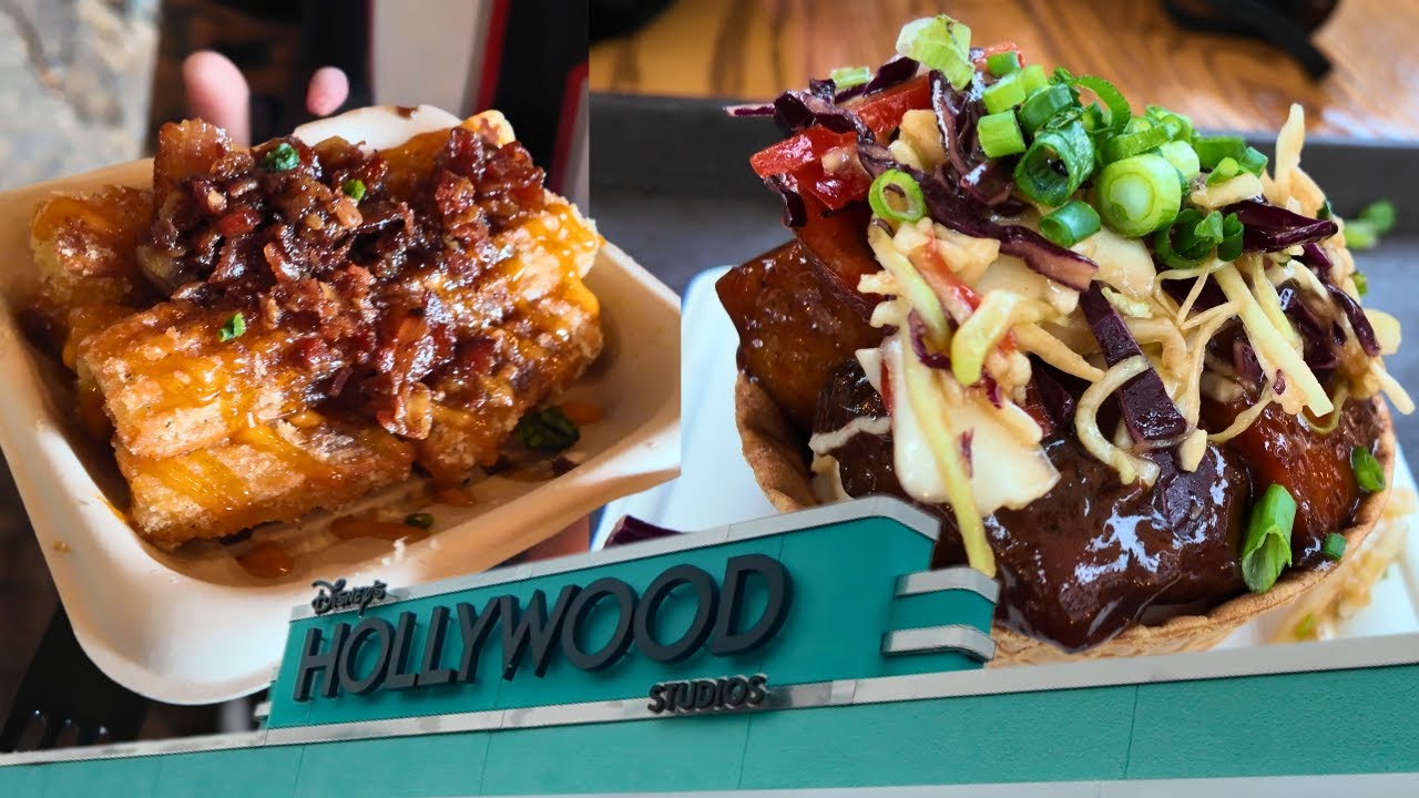 Hollywood Studios Foodie Day! Korean BBQ Bowl, Churros  + Apple Pie Funnel Cake
