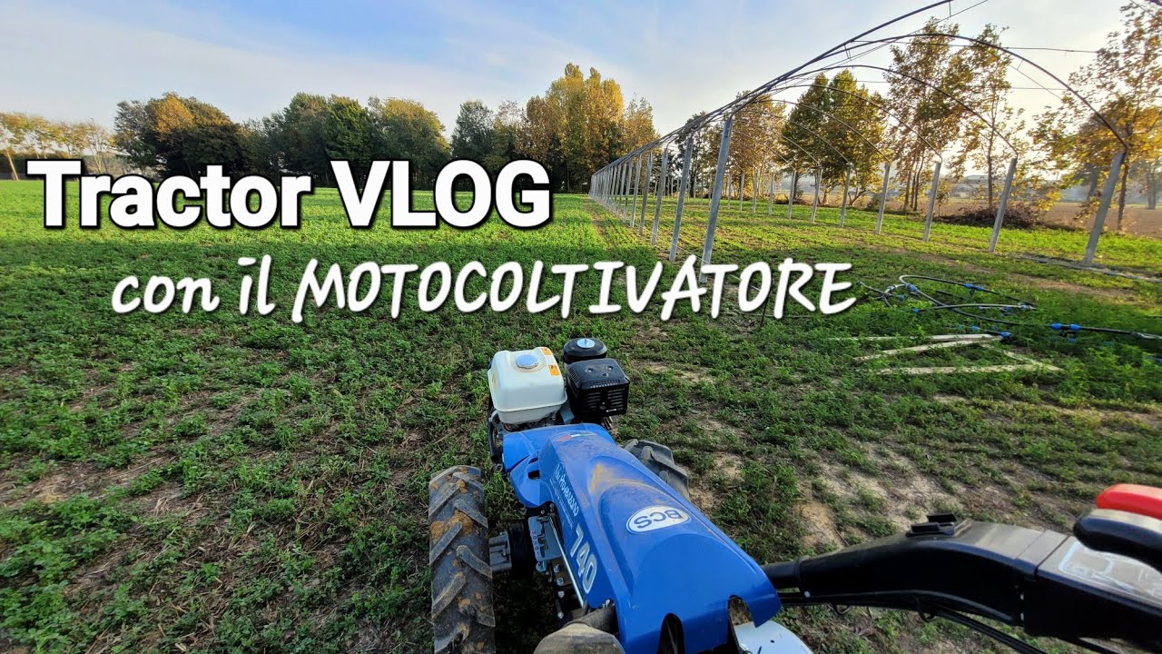 Tractor Vlog #1 - TRINCIATURE POTENTI CON il BCS 740
