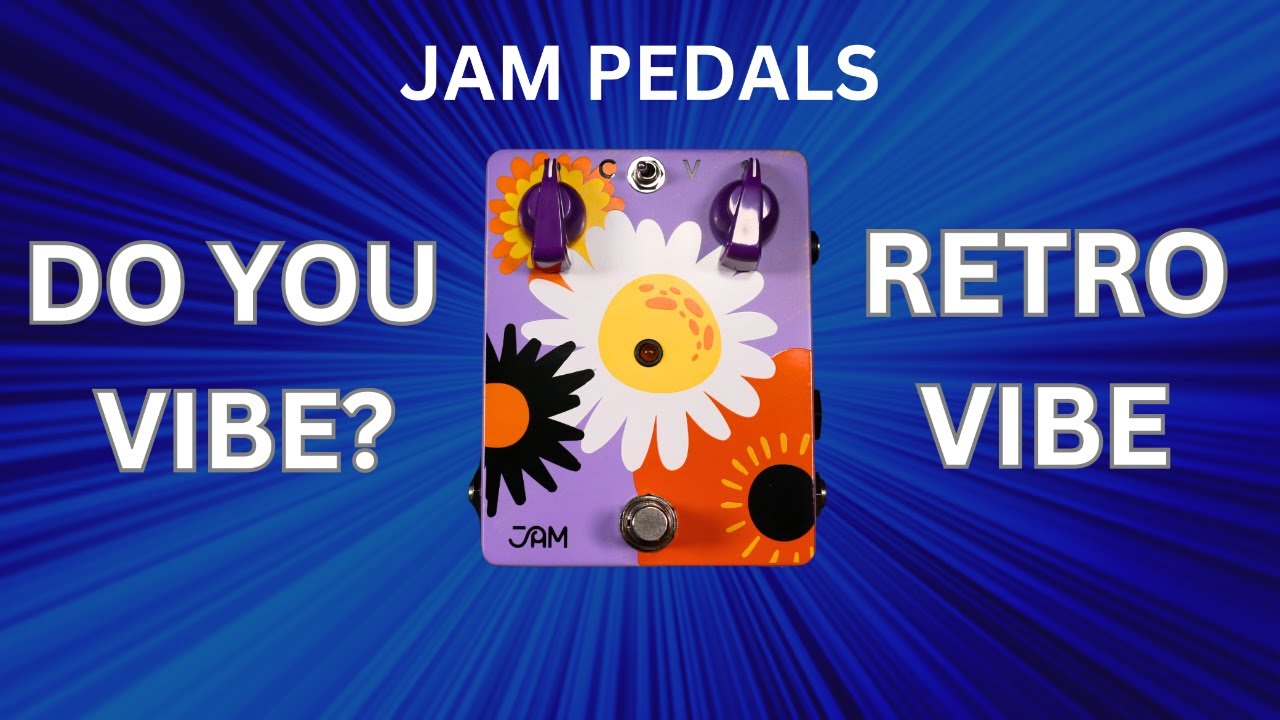 Unleash Vintage Vibes With The Jam Pedals Retrovibe Pedal!
