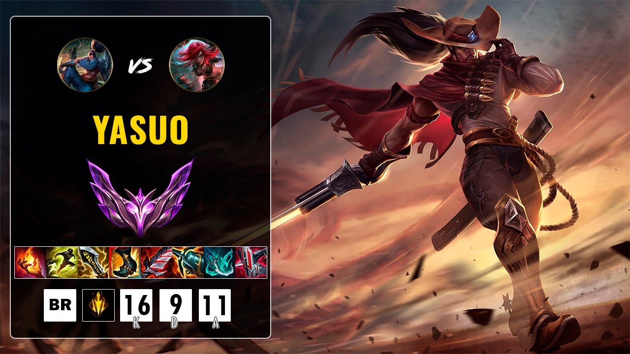Yasuo vs Katarina: 🤩Millones de puntos, miles de horas: así juega un verdadero main Yasuo! | 25.S1.3