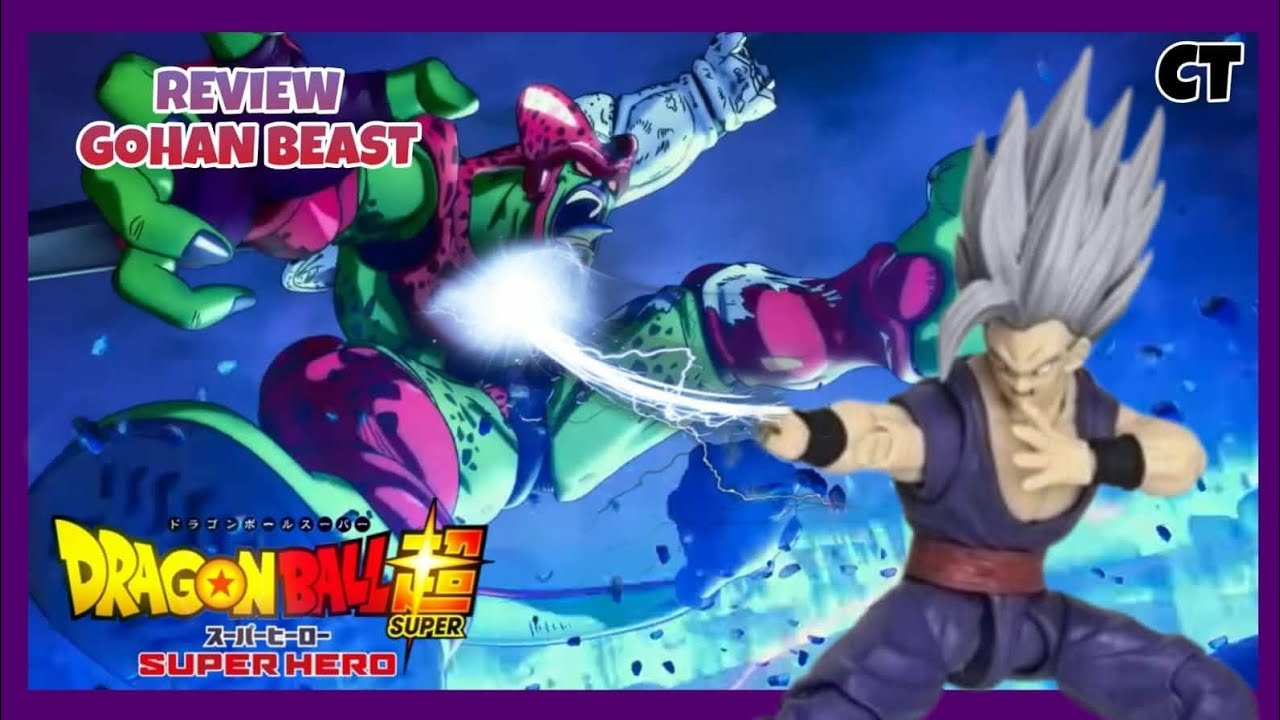 Review S.H.Figuarts Gohan Beast (Raridade da CT Toys) Dragon ball Super - Super Hero PT-Br
