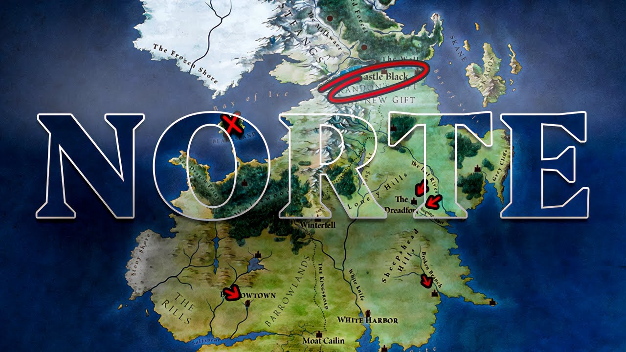 7 Lugares MAIS INSANOS em WESTEROS - MUNDO de GELO e FOGO