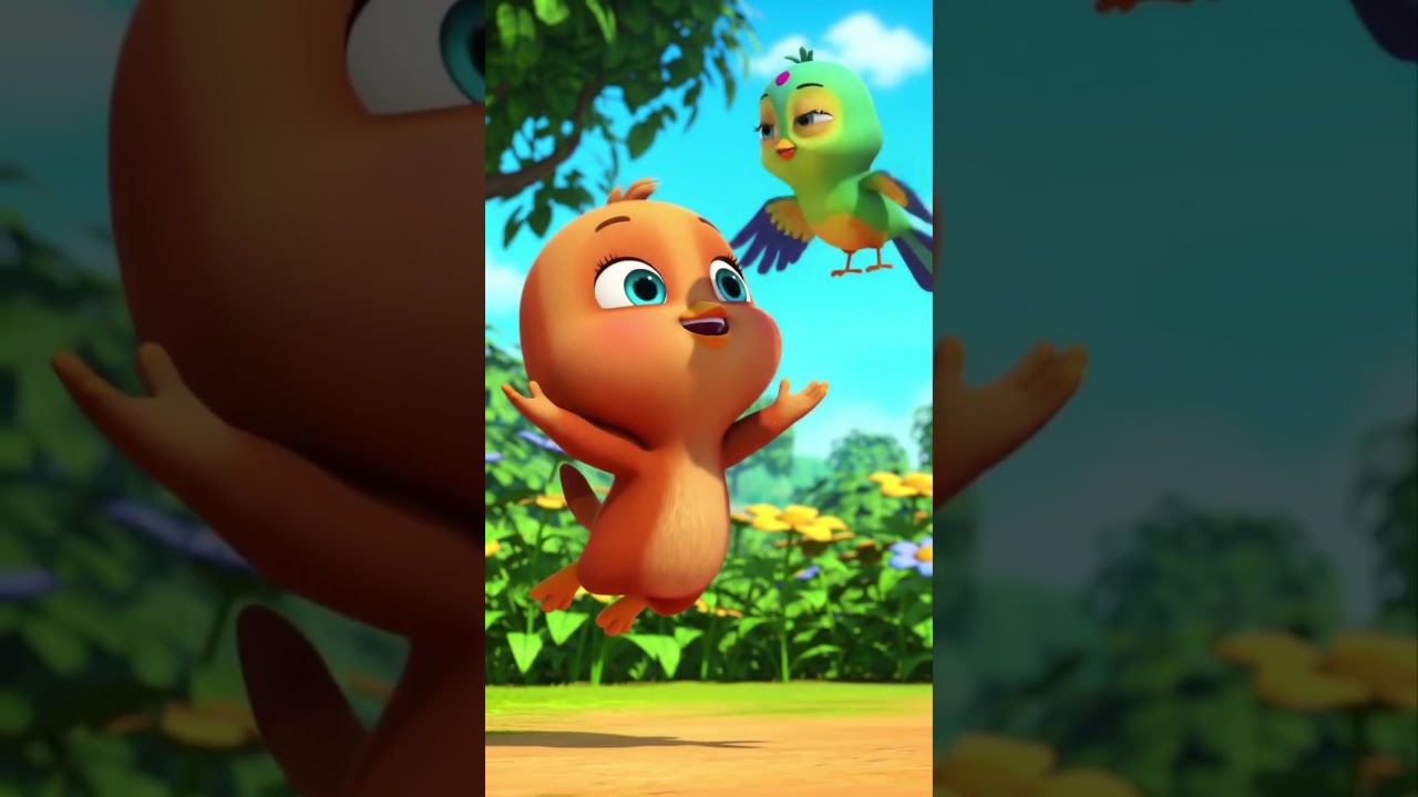 Parrot and Monkey / Friendship Video/   #tranding #papular #minivlog #cartoon #baby