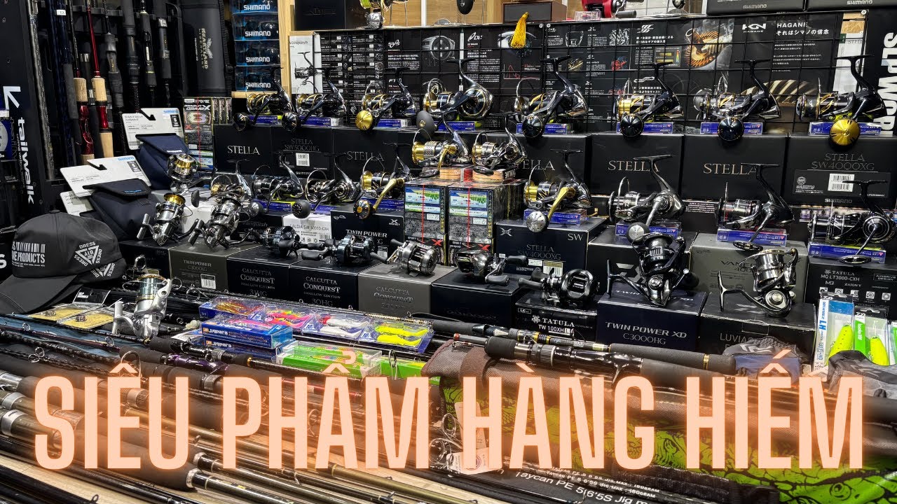 Đồ câu Nhật, CHÍNH HÃNG, ĐẸP, CHẤT LƯỢNG CAO NHẤT, GIÁ CẢ KHÔNG THÀNH VẤN ĐỀ,  LH : 0327681725