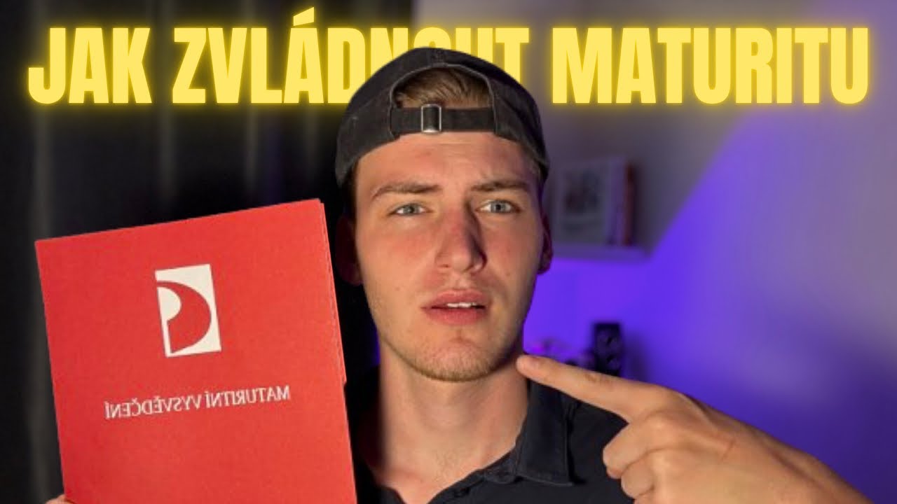 JAK ZVL&Aacute;DNOUT MATURITU🎓| jak prob&iacute;h&aacute; maturita, moje tipy a triky
