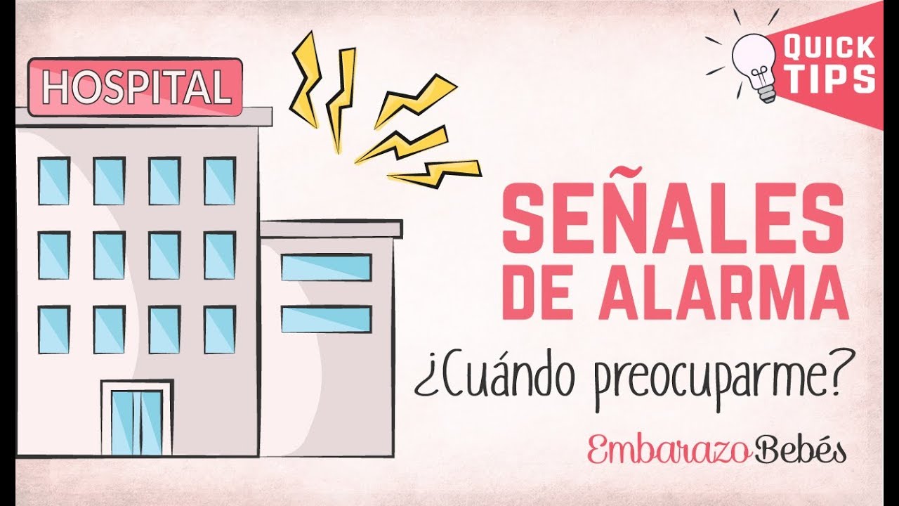 👎🏼😱 5 SIGNOS DE ALARMA en el embarazo ¡PELIGRO! Algo va mal