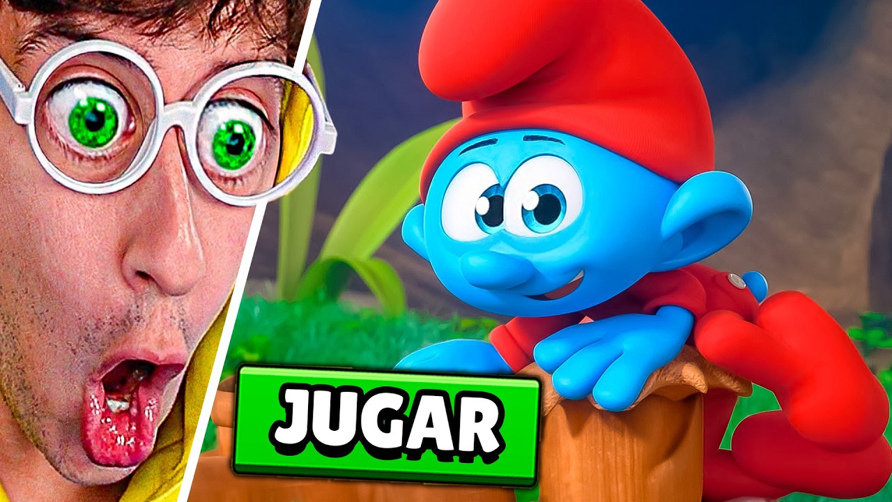 EL JUEGO de LOS PITUFOS... 🔵🍄😂 #1