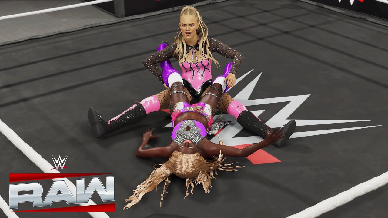 WWE 2K25 RAW : LANA DEBUT MATCH VERSUS A LOCAL COMPETITOR 