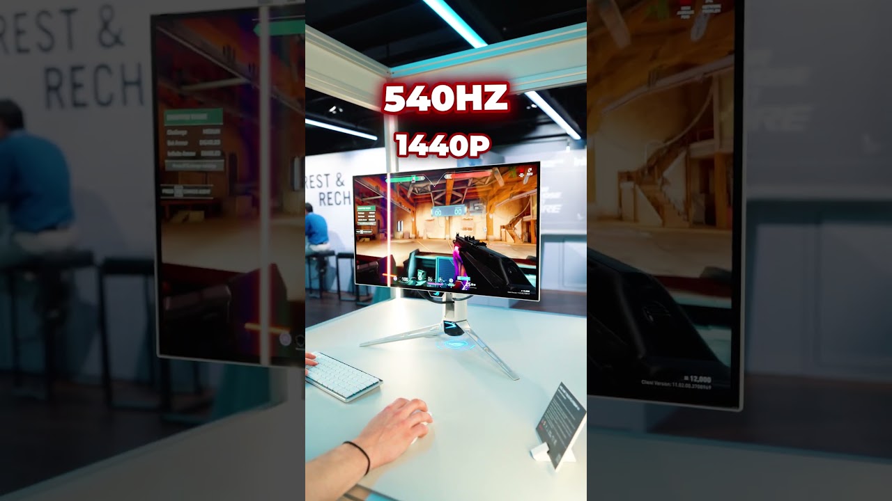 World's FASTEST Gaming Monitor! 🤯